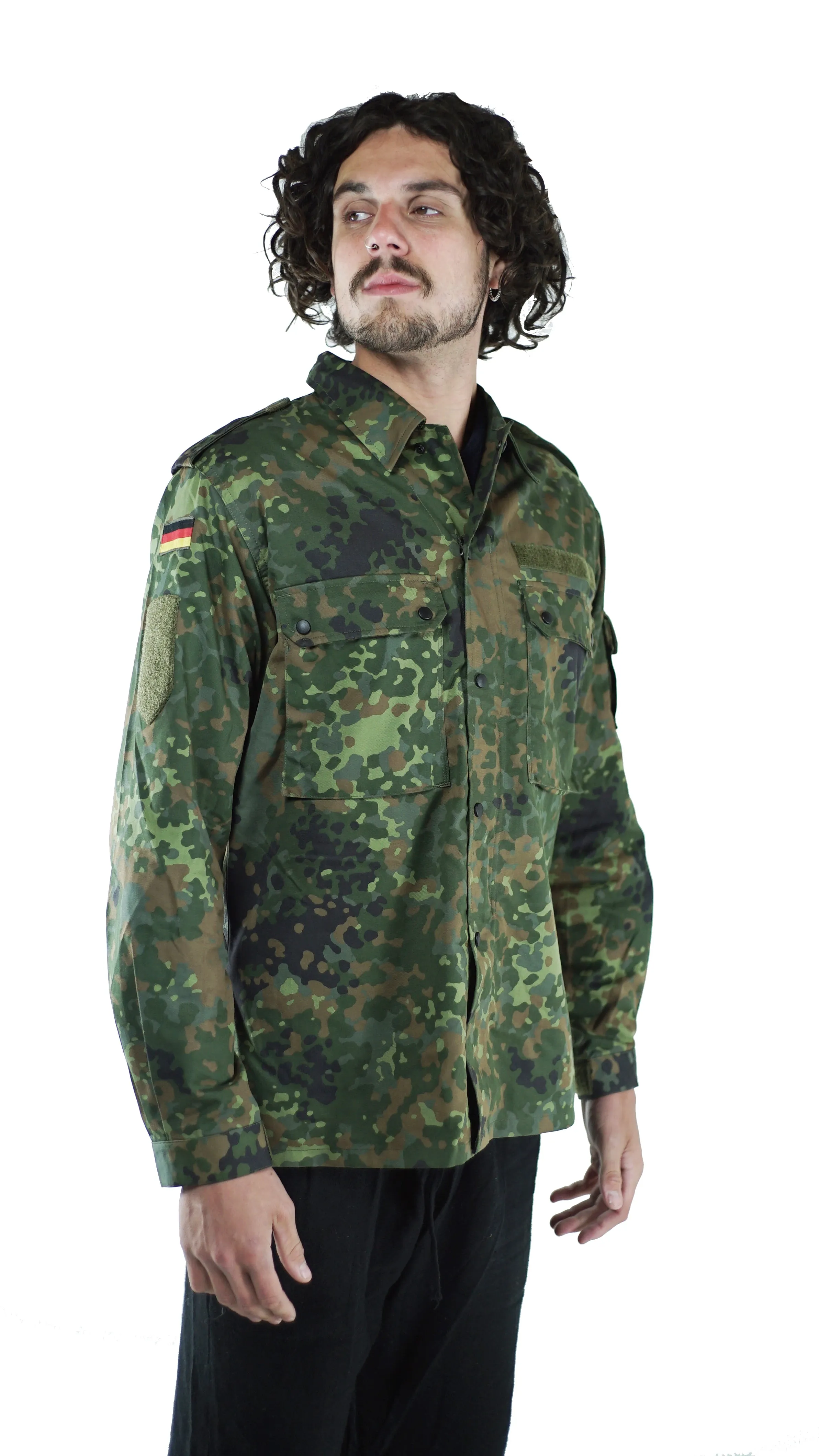 Vintage German Flecktarn Camo Shirts