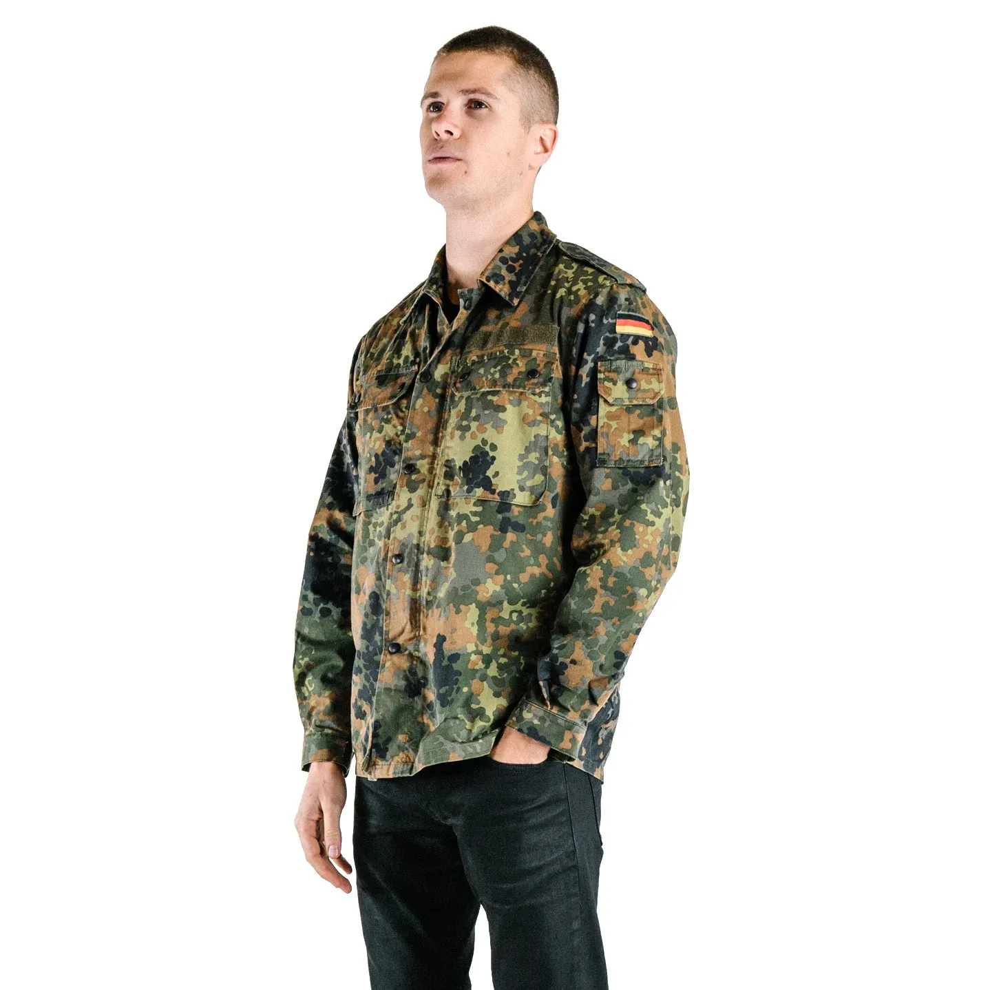 Vintage German Flecktarn Camo Shirts