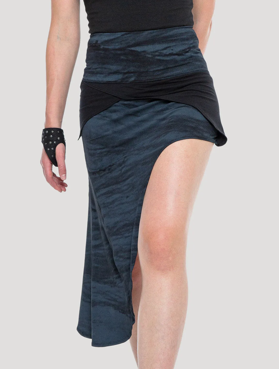 Wave Asymmetric Skirt