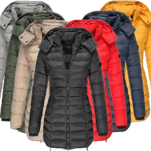 Women's Long Thickened Warm Jacket. Coat Down Jacket