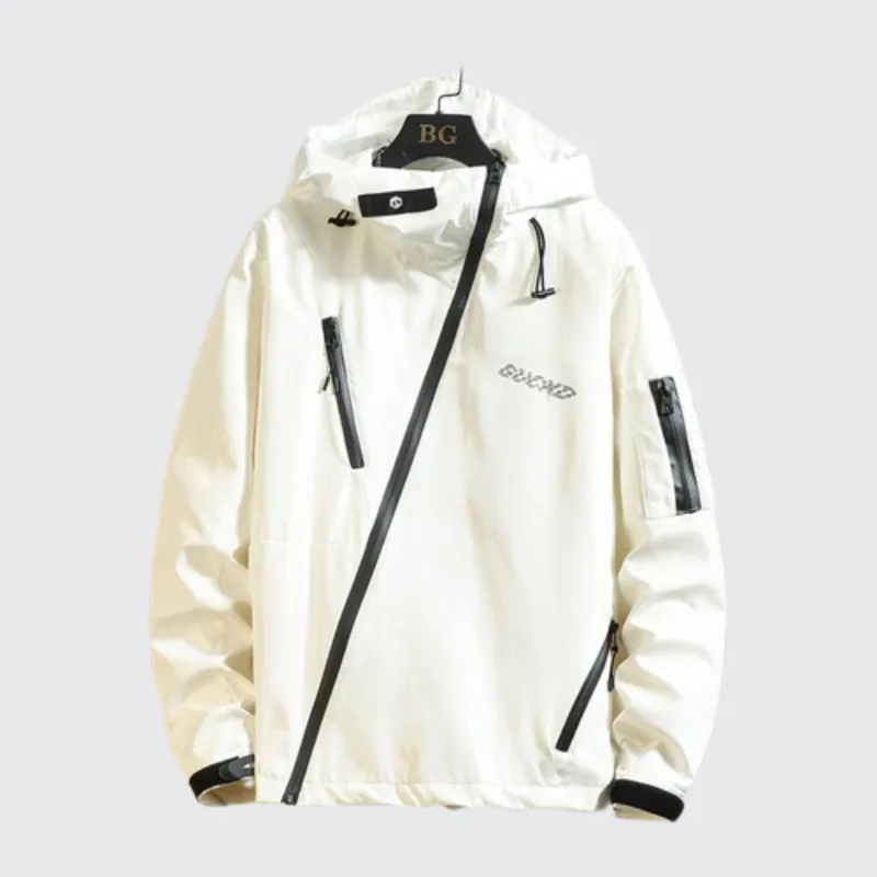 Zip Windbreaker Jacket