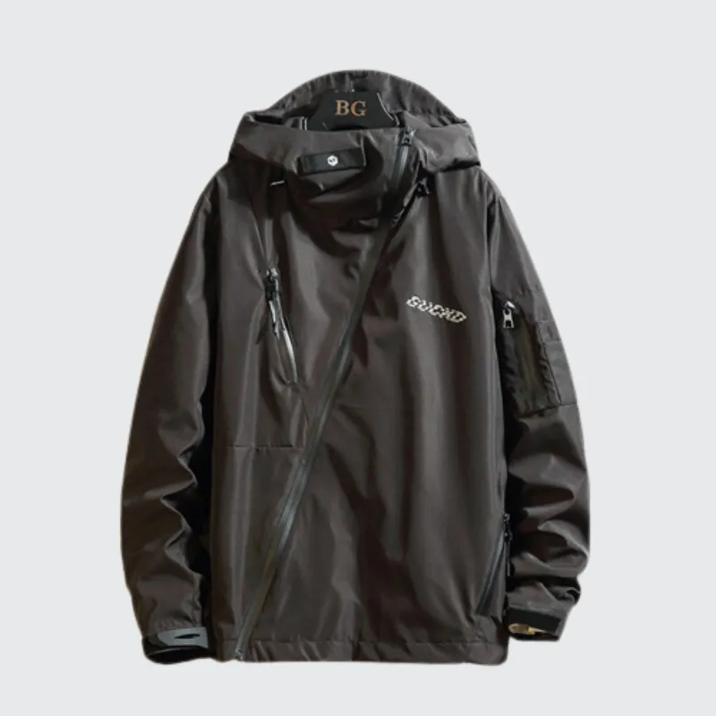 Zip Windbreaker Jacket